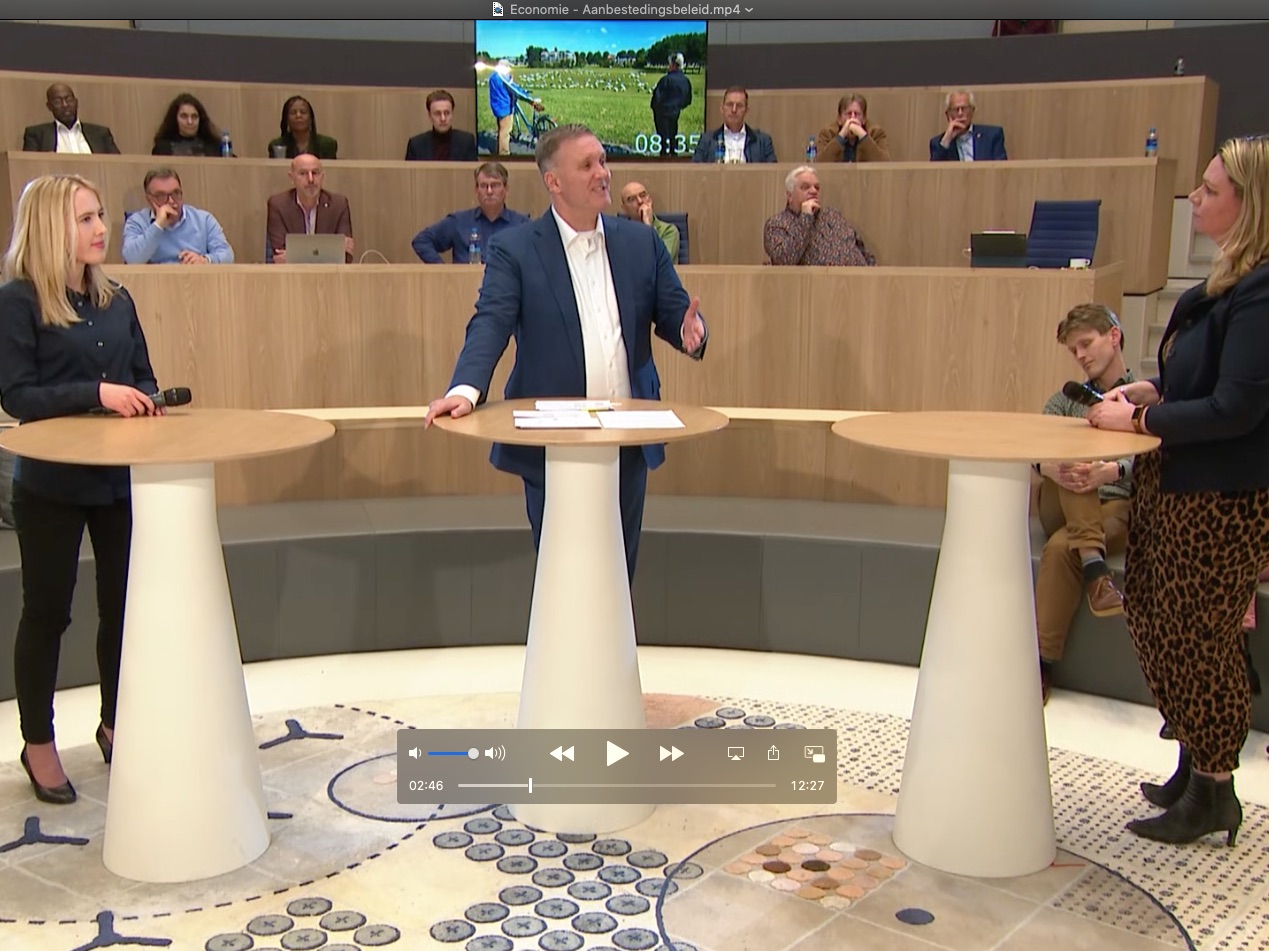 Foto van economie aanbesteding verkiezingsdebat Foto van economie aanbesteding verkiezingsdebat