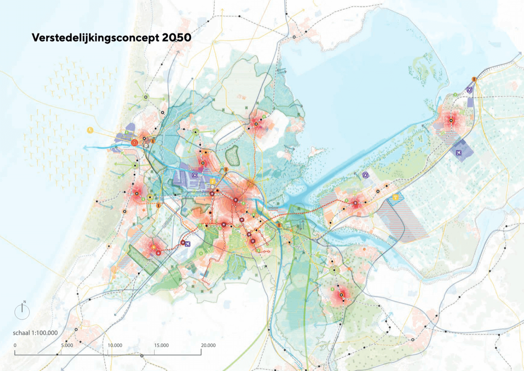 MRA Verstedelijkingsconcept 2050