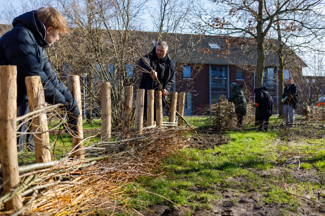 Inwoners maken een wijkspeeltuin