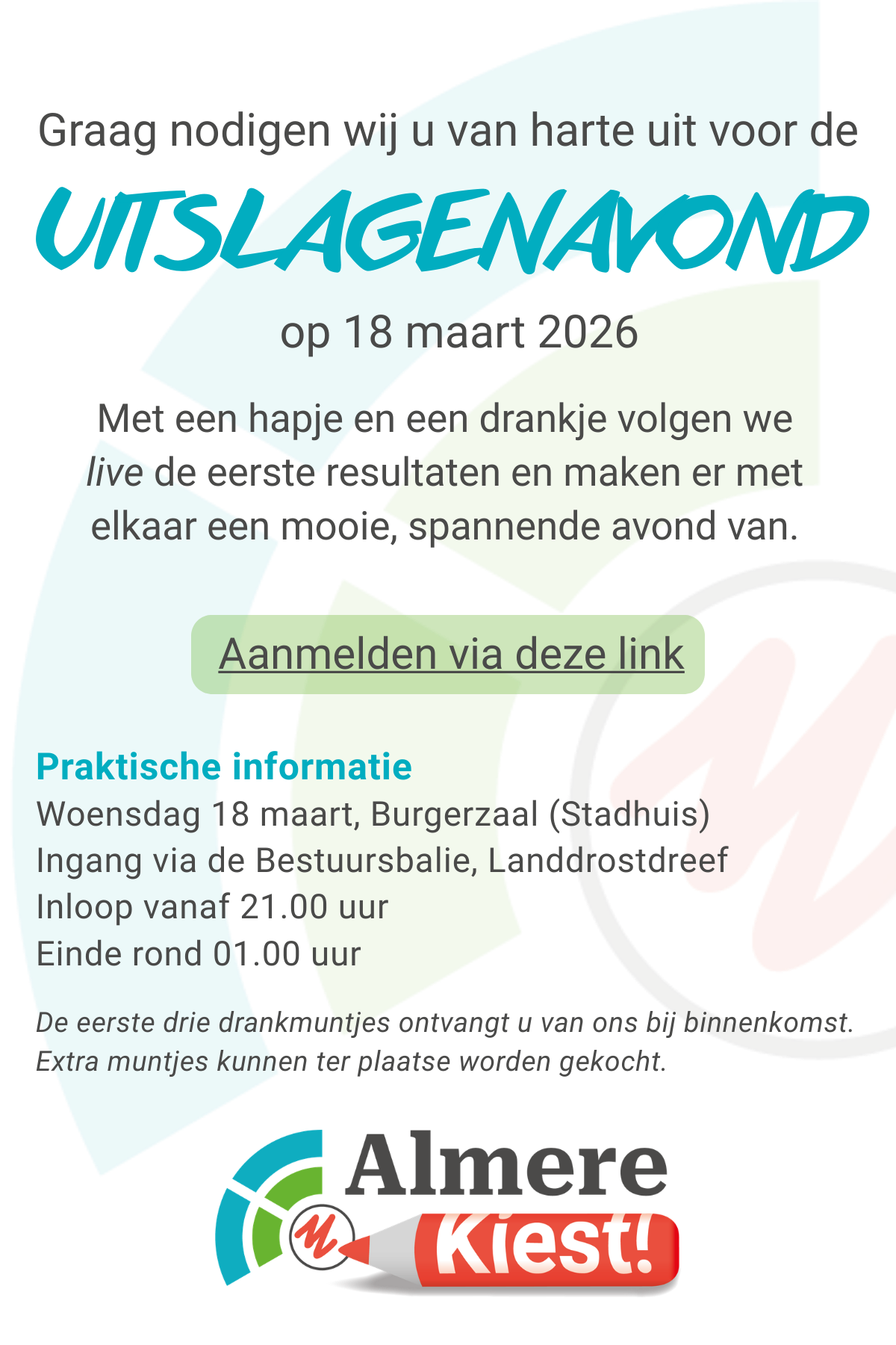 via deze afbeelding komt u bij het aanmeldformulier voor de uitslagenavond